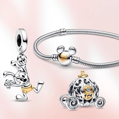 S925 Sterling Silver 100th anniversary mickey